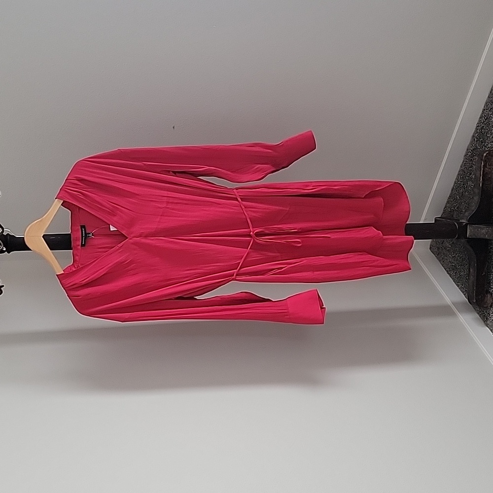Tall NWT Red Tie-Waist Dress